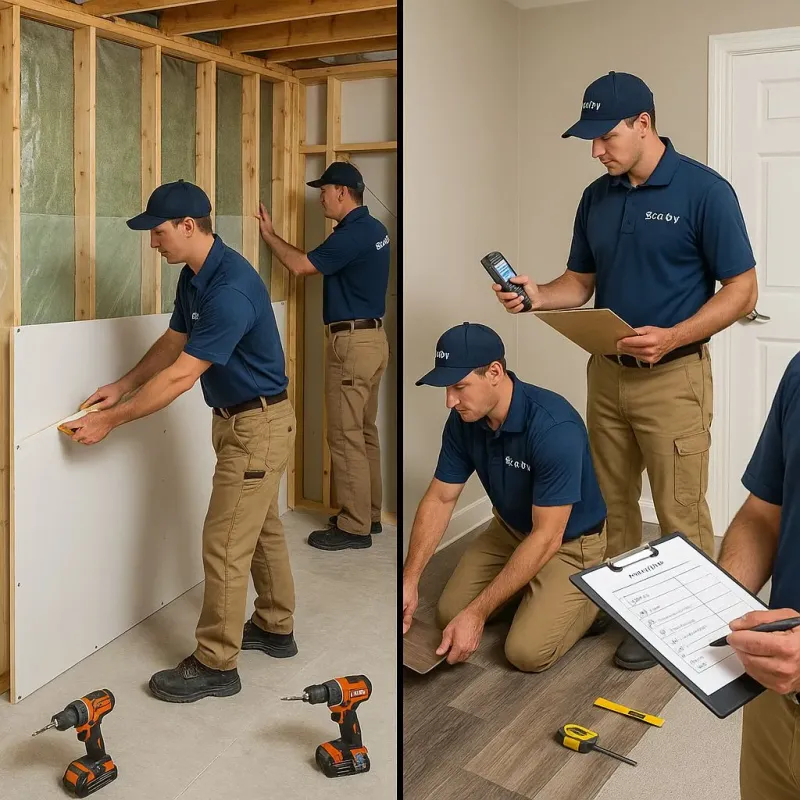 Repairs and Reconstruction process in Mecklenburg County, NC